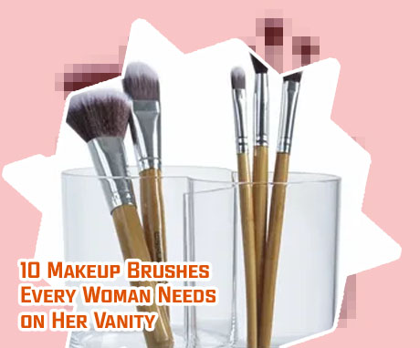 Cool makeup brushes