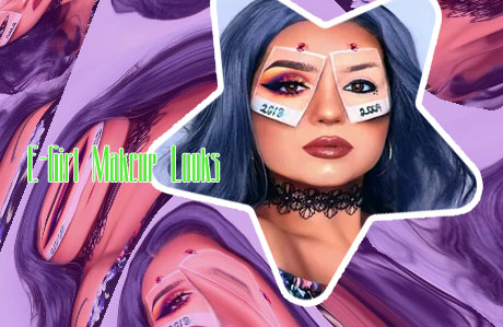 Egirl makeup