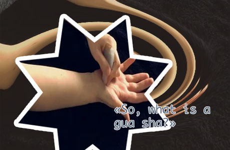Hand gua sha