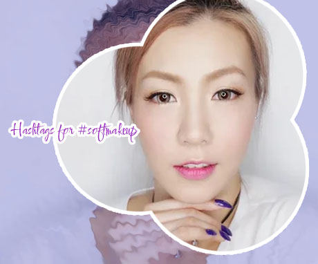 Soft makeup look