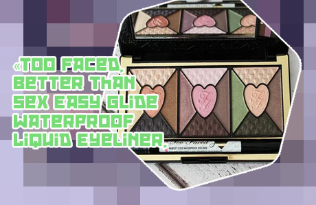 Too faced black eyeliner