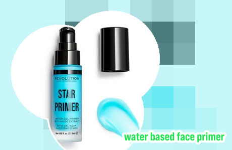 Water based face primer